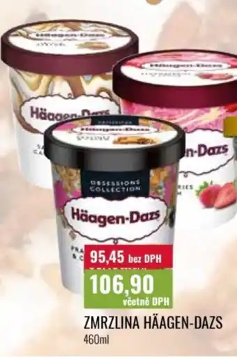 Ratio Zmrzlina häagen-dazs nabídka