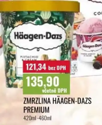 Ratio Zmrzlina häagen-dazs Premium nabídka