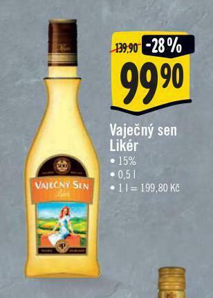 Jip Vaječný sen likér nabídka
