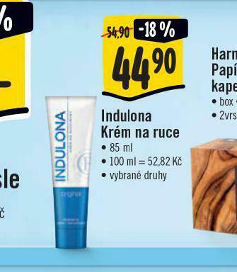 Jip Indulona krém na ruce nabídka