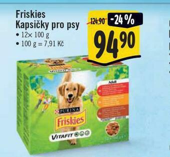 Jip Friskies kapsičky pro psy nabídka
