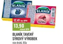 Ratio Blaník tavený sýrový výrobek nabídka
