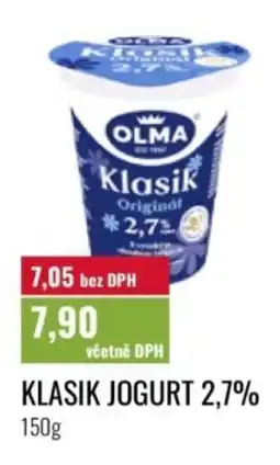 Ratio Olma Klasik jogurt 2,7% nabídka