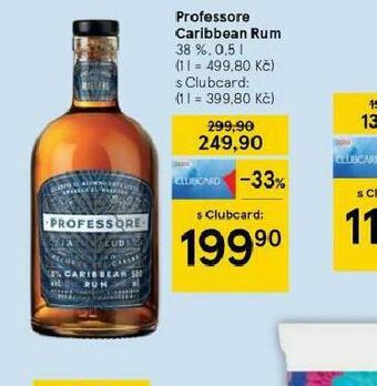Tesco Professore caribbean rum nabídka