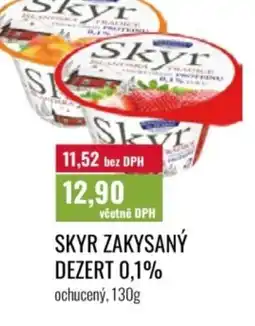Ratio Skyr zakysaný dezert 0,1% nabídka