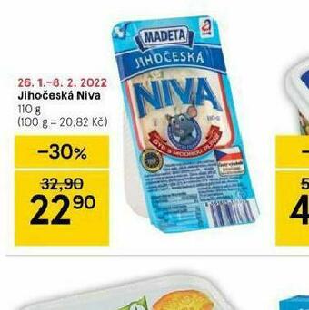 Tesco Jihočeská niva nabídka