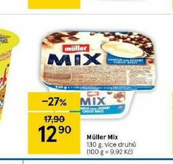 Tesco Müller mix nabídka