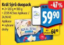 Albert Král Sýrů duopack nabídka