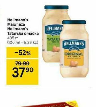 Tesco Hellmann´s tatarská omáčka, majonéza nabídka