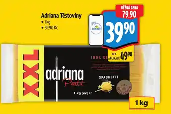 Albert Adriana Těstoviny nabídka