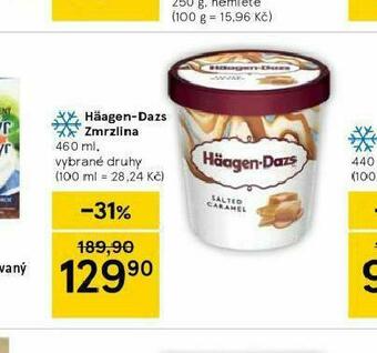 Tesco Häagen dazs nabídka