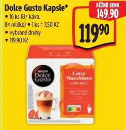 Albert Dolce Gusto Kapsle nabídka