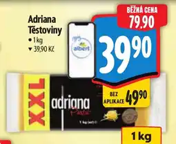 Albert Adriana Těstoviny nabídka