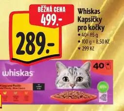 Albert Whiskas Kapsičky pro kočky nabídka
