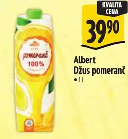 Albert Albert Džus pomeranč nabídka