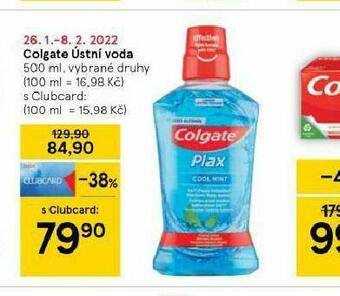 Tesco Colgate ústní voda nabídka