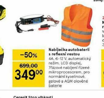 Tesco Nabíječka autobaterií s reflexní vestou nabídka