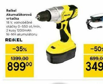 Tesco Reikel akumulátorová vrtačka nabídka