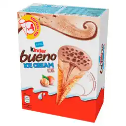 Tesco Kinder Bueno Zmrzlina kornout 4× nabídka