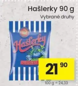 Kubík potraviny Hašlerky nabídka