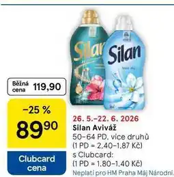 Tesco Silan Aviváž, 50-64 PD, více druhů nabídka