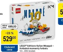 Tesco LEGO Editions Kylian Mbappé - Hvězdné momenty fotbalu 10+, 490 kostek nabídka