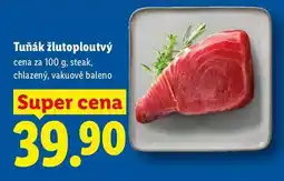 Lidl Tuňák žlutoploutvý, cena za nabídka