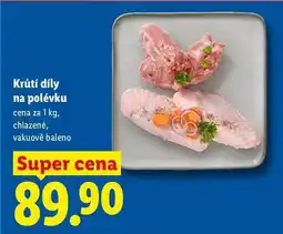 Lidl Krůtí díly na polévku, cena za nabídka