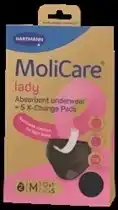 Benu MoliCare lady absorpční prádlo svložkou + 5 Pads 1 ks nabídka