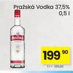 Kubík potraviny Pražská Vodka 37,5% nabídka