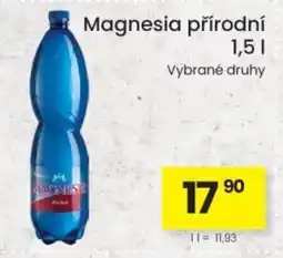 Kubík potraviny Magnesia přírodní nabídka