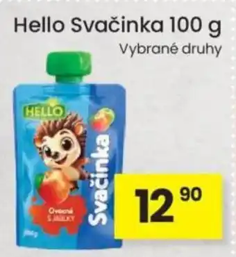 Kubík potraviny Hello Svačinka nabídka