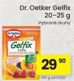 Kubík potraviny Dr. Oetker Gelfix nabídka