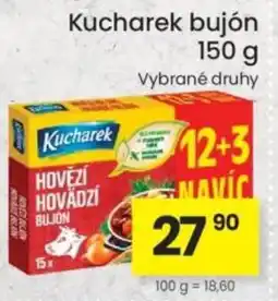 Kubík potraviny Kucharek bujón nabídka