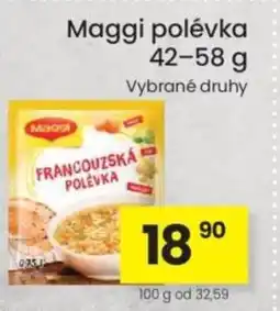 Kubík potraviny Maggi polévka nabídka