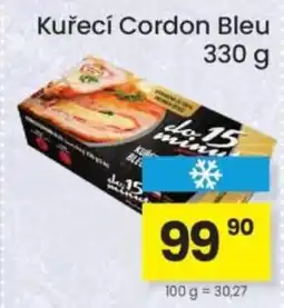 Kubík potraviny Kuřecí Cordon Bleu nabídka