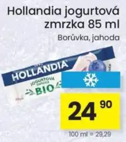 Kubík potraviny Hollandia jogurtová zmrzka nabídka