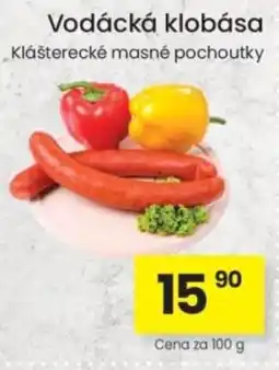 Kubík potraviny Vodácká klobása nabídka