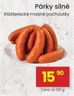 Kubík potraviny Párky silné nabídka
