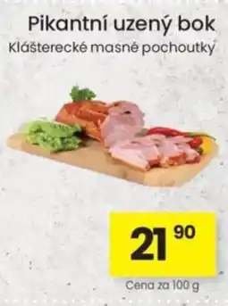 Kubík potraviny Pikantní uzený bok nabídka