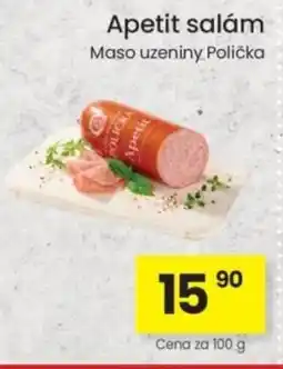 Kubík potraviny Apetit salám nabídka