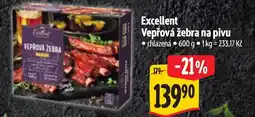Albert Excellent Vepřová žebra na pivu nabídka