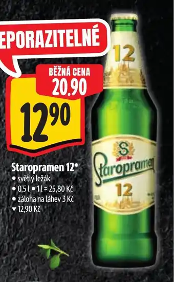 Albert Staropramen 12 nabídka