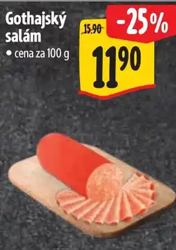 Albert Gothajský salám nabídka