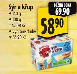 Albert Sýr a křup nabídka