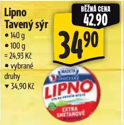 Albert Lipno Tavený sýr nabídka