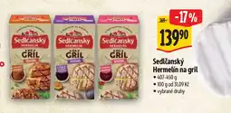 Albert Sedlčanský Hermelín na gril nabídka