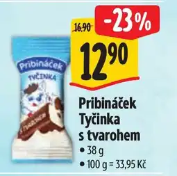 Albert Pribináček Tyčinka s tvarohem nabídka