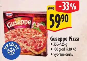 Albert Guseppe Pizza nabídka