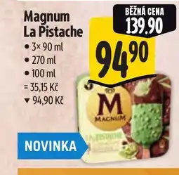 Albert Magnum La Pistache nabídka